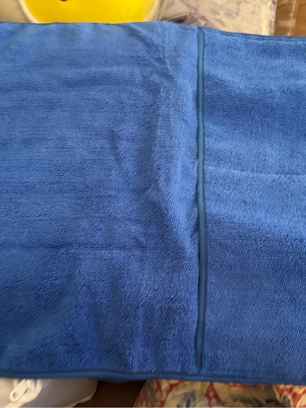 O2COOL Sleep Number blue Lounge/Chaise Chair Organizers 37x15 NIP-set of 2